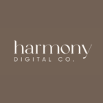 Harmony Digital Co Footer